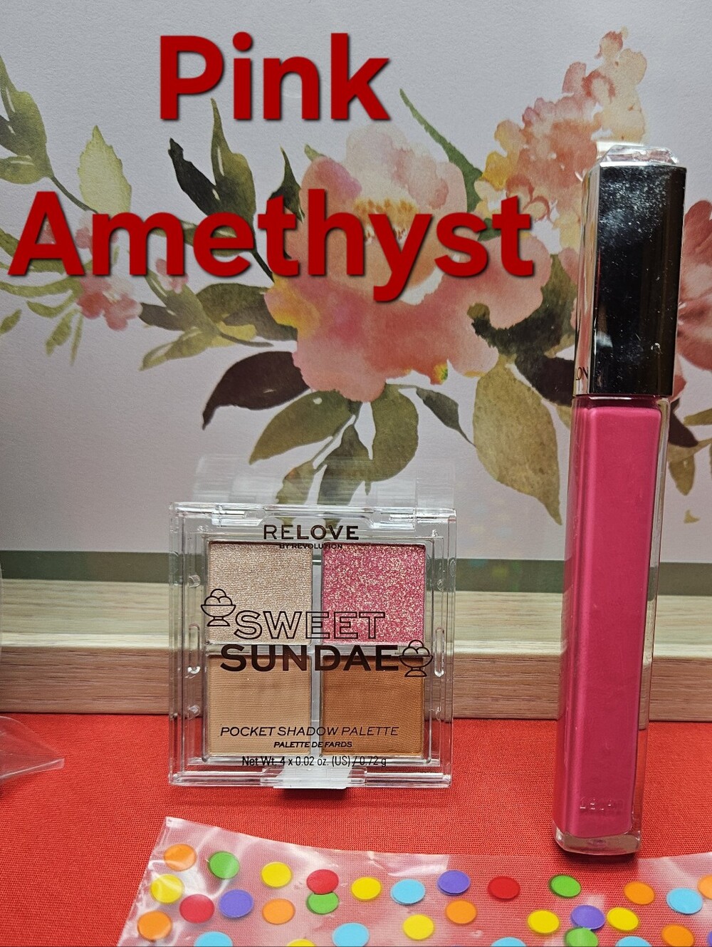 Pick 1 - Relove Sweet Sundae Eyeshadow Palette & Lip Gloss Set | New - Picture 4 of 6